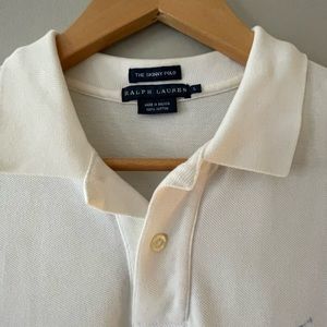 Ralph Lauren polo ladies shirt white.